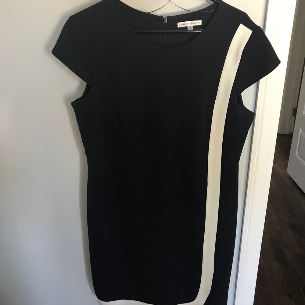 Navy cocktail dress